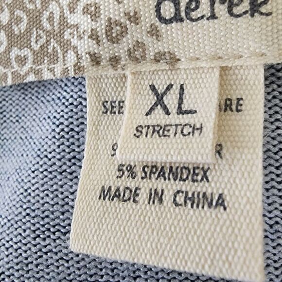 Derek Heart Women’s Elastic Tie Waist Rolled Sleeve Midi Dress Size XL - Picture 7 of 8